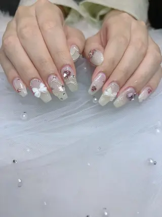 ネイル 🐝TOMO🎀ིྀ 【パラジェル取扱店】のネイルデザイン