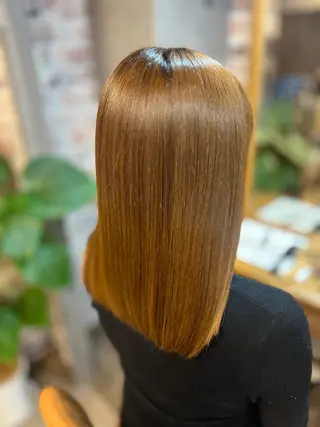 ミディアム 髪質改善HALO トリートメント専門店のヘアスタイル
