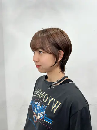 ショート Morimoto Laryaのヘアスタイル