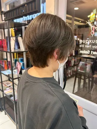 ショート カラー yuu 練習モデル募集のヘアスタイル
