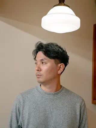 ショート カラー パーマ メンズ 🔗メンズサロン🔗 Kieのヘアスタイル