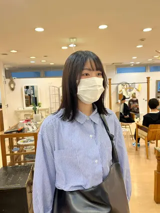 ミディアム 💠つたふうか/ 韓国/メンズヘア💠のヘアスタイル