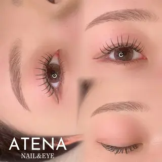 マツエク・マツパ ATENA MINAMIのマツエク・マツパデザイン