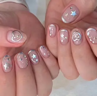 ネイル パラジェル＆フィルイン取り扱いサロンSol Nail所属・Sol Nail ミネのネイルデザイン