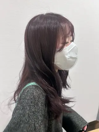 カラー SALOWIN 新宿三丁目me+所属・レイヤー/ボブ/ パーマ/HARUKAのヘアスタイル