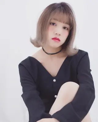 ショート カラー マツエク・マツパ 夏賀 聡史のヘアスタイル