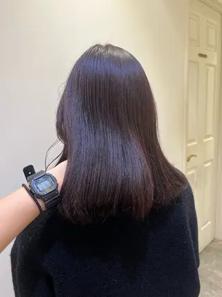 ミディアム カラー 横浜/デザインカラー 派手髪/ヘアメ/まこのヘアスタイル