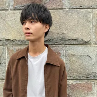 パーマ メンズ JINKIメンズ特化 メンズカットパーマのヘアスタイル