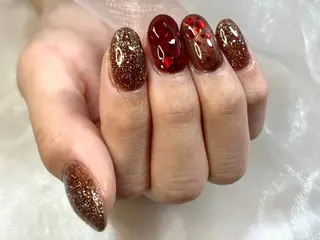 ミディアム Primo原宿 ネイルLyubaのネイルデザイン