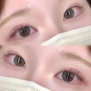 マツエク・マツパ ☘️Moe☘️骨格・ まぶた似合わせパーマのマツエク・マツパデザイン