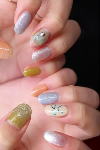 ネイル 大阪/堀江ニュアンス WAKABAのネイルデザイン