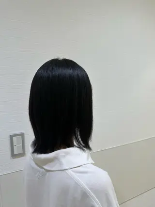 ミディアム カラー 波巻パーマ/毛流れ パーマ☘️りゅうせいのヘアスタイル