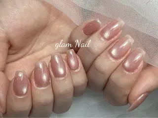 ネイル エツメ💅 長さだし🎀デザインのネイルデザイン