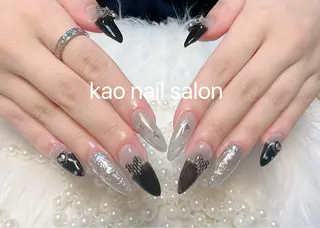 ネイル kao nail マグネット/長さだしのネイルデザイン