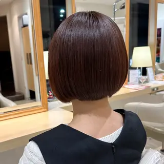 ミディアム カラー 美髪⭐︎髪質改善 井上　康司のヘアスタイル