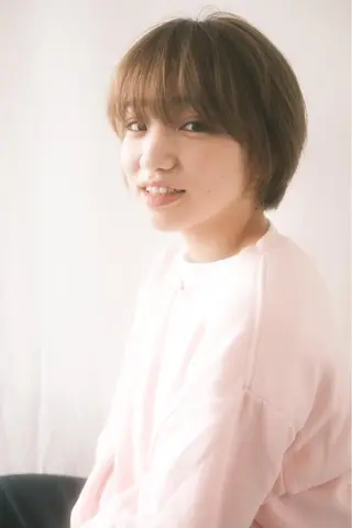 ショート カラー パーマ ショートボブ縮毛矯正 髪質改善のプロ山道潤のヘアスタイル