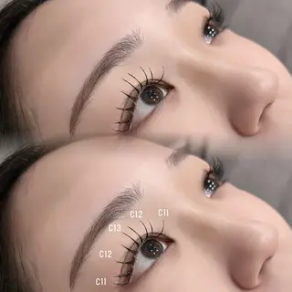 マツエク・マツパ eyestyle いわきエブリア店のマツエク・マツパデザイン