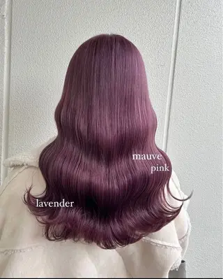 ロング カラー ヘアアレンジ 《暖色/韓国hair 》🇰🇷桑原ユキネのヘアスタイル