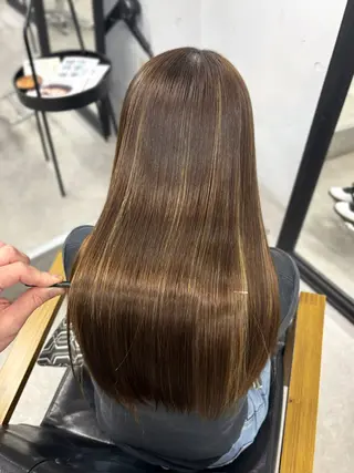 ロング darts所属・マツダ レンのヘアスタイル