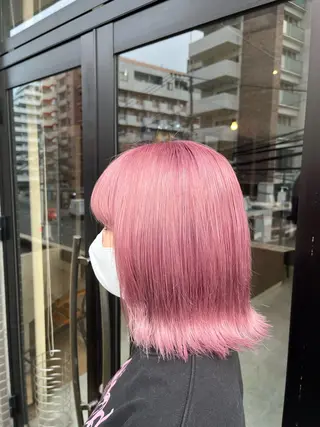 ショート カラー うるツヤ髪ハイトーン /けーすけのヘアスタイル