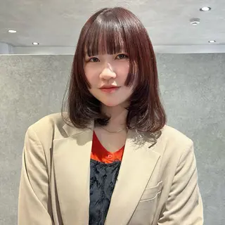 ミディアム AI TOKYO S所属・mizuki 【韓国レイヤー】のヘアスタイル