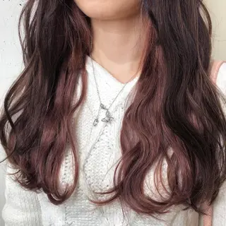 ロング パーマ ヘアアレンジ ネイル マツエク・マツパ 八巻 晴香のヘアスタイル