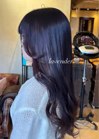 カラー Ly hair / nanoha🤍のヘアスタイル