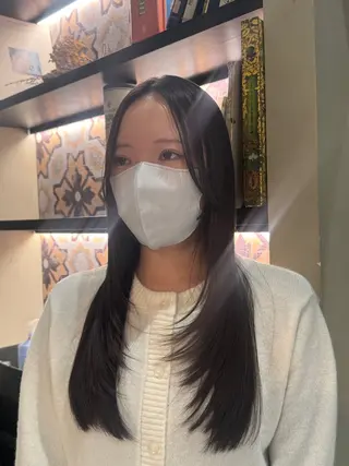 ロング み うのヘアスタイル