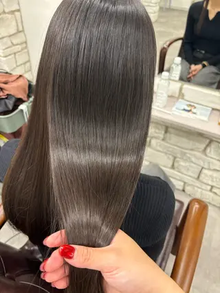 ロング I see所属・I see/天王寺/ 髪質改善/本田 唯のヘアスタイル