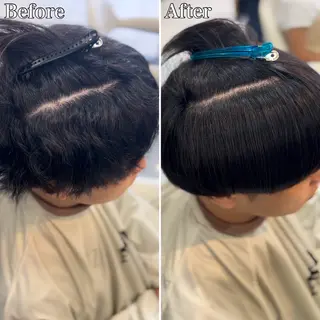 ショート パーマ メンズ 🔮メンズ縮毛矯正 毛流れパーマ💎竹永のヘアスタイル