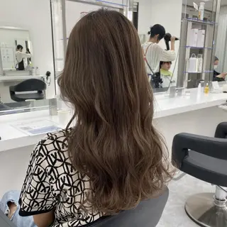 ロング カラー ヘアアレンジ 公式PARADE💐 池袋💐のヘアスタイル