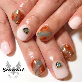 ネイル 小尾 栞のネイルデザイン