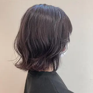 ミディアム カラー hair salon mtm所属・🕊mtm🫧梅田/ 定額制/透明感/艶髪のヘアスタイル