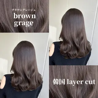 カラー 《暖色/韓国hair 》🇰🇷桑原ユキネのヘアスタイル
