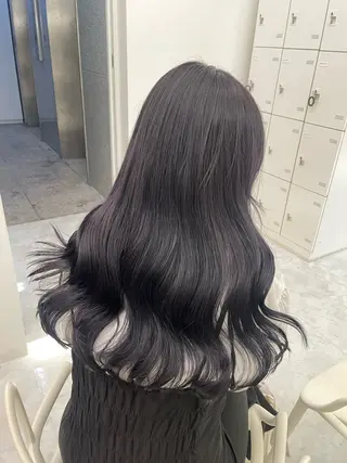 ロング カラー 🤍上質艶ワンホン ヘアMAYU🤍のヘアスタイル