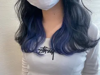 ロング カラー ヘアアレンジ ami by Absolute所属・🐠店長 二田直人🐠のヘアスタイル