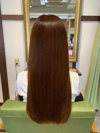 ロング カラー newi saLyu 片岡ふきのヘアスタイル