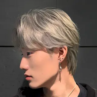 カラー メンズ GO TODAY シェアサロン　原宿　Verno店所属・センターパート特化/ メンズカット/ヒロキのヘアスタイル