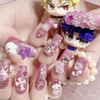 ネイル SLASH所属・Momo ♡のネイルデザイン