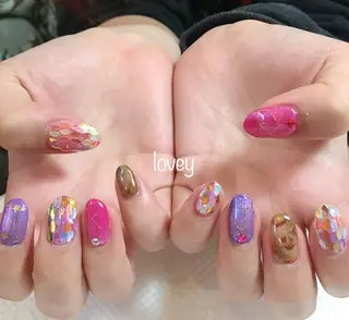 ネイル プライベートサロン loveyのネイルデザイン