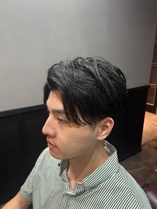 ミディアム メンズ いまり てるくにのヘアスタイル