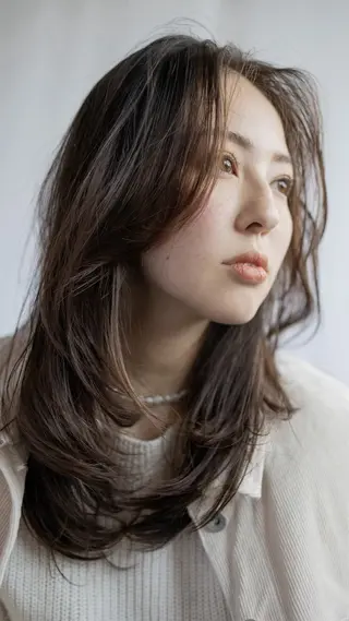 ロング shampoo hair salon所属・🫧レイヤー/透明感 カラー/Ryukaのヘアスタイル