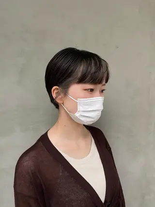 ショート カラー 【GUK】 🌻RINA🌻のヘアスタイル