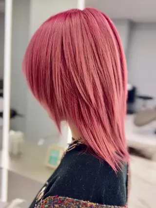 セミロング カラー 最高級髪質改善🥇 小玉美菜のヘアスタイル