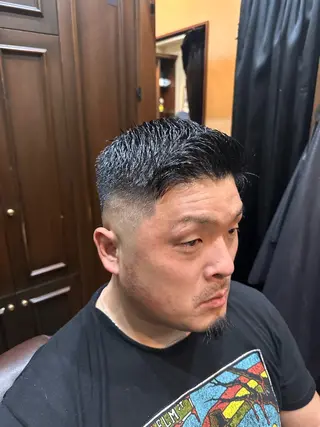 ショート メンズ 田中 瑠星のヘアスタイル