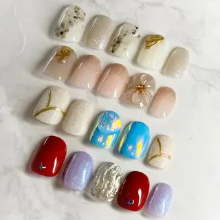 ネイル glossnail MIKIのネイルデザイン