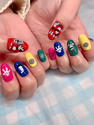 ネイル シェアサロンLei.g(レイジー)所属・3Dアートネイル💗 都築レナのネイルデザイン