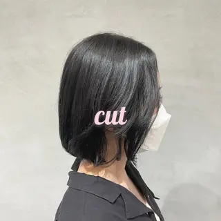 ミディアム カラー 髪質改善/透明感カラ ー/Ayana 🍒のヘアスタイル