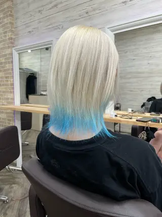 カラー 北沢 隆のヘアスタイル