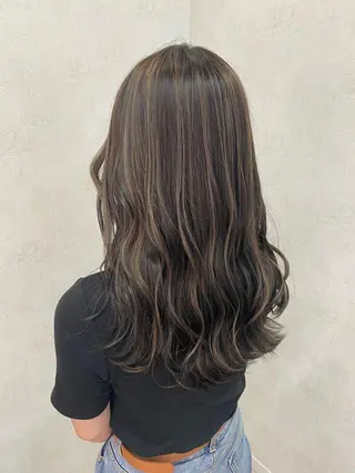 ロング メンズ縮毛矯正 ニュアンスパーマのヘアスタイル